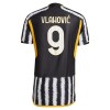 Maillot de Supporter Juventus 2023-24 Vlahovic 9 Domicile Pour Homme